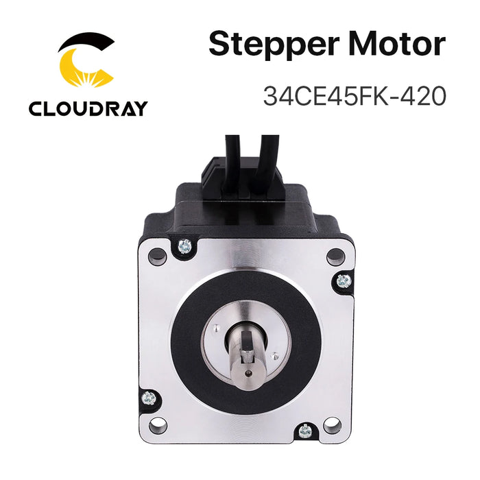 Cloudray Nema 34 Closed Loop Stepper Servo Motor with 4.5N.m Torque - 4.2A