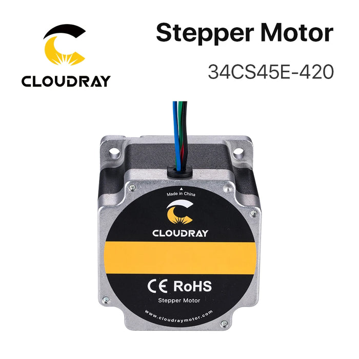 Nema 34 Stepper Motor - 78mm Body, 4.5N.m, 4.2A, 2-Phase, 4-Lead Design