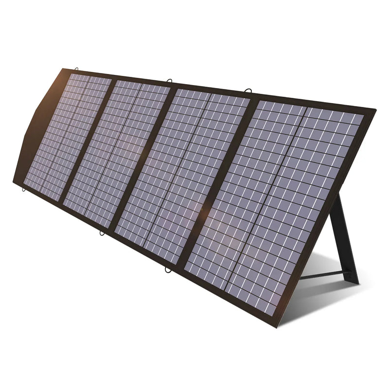 Foldable Solar Panel 100W 140W 200W 400W – Portable MC4 Solar Charger for Power Stations & RV (Up to 22% Efficiency)