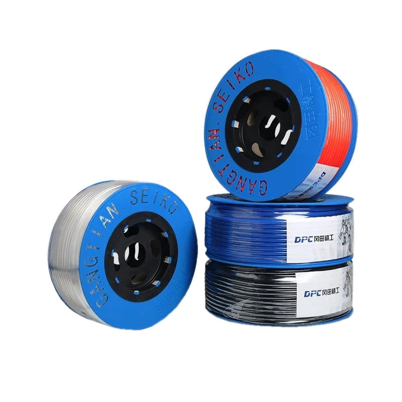 Quick-Release PU Air Hose – High Pressure Pneumatic Tubing (4–16mm) - 80m / 100m / 160m / 200m
