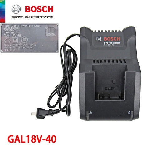 BOSCH 18V 12V Charger Fast Charge GAL 18V-20 Quick Charger GAL 1880 CV