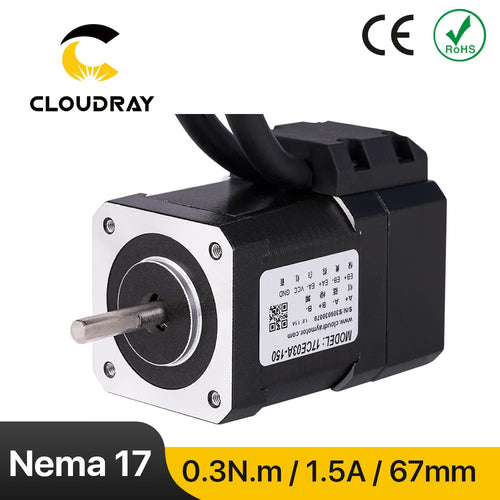 Cloudray Nema 17 Closed Loop Stepper Motor – 0.3N.m, 1.5A