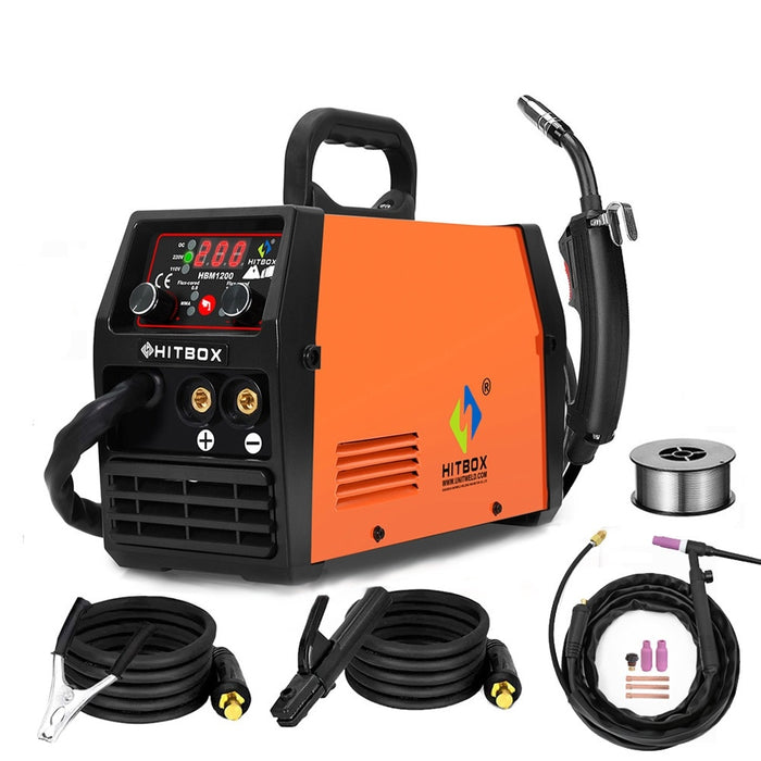 HBM1200 Multi-Function Welding Machine – MIG, TIG, ARC Welding Capabilities