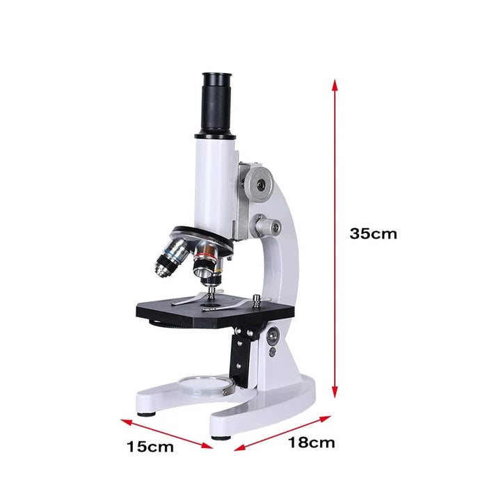 Zoom 640X HD Monocular Biological Microscope – Ideal for Student Science Experiments &amp; School Laboratory Use