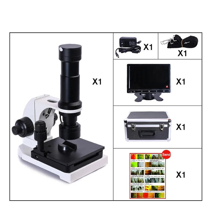 7-inch / 9-inch LCD Displayer Electronic HD Digital Microscope