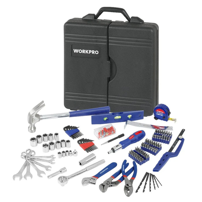 WORKPRO 201PC Tool Set Home Instruments Hand Tools Socket Set Ratchet