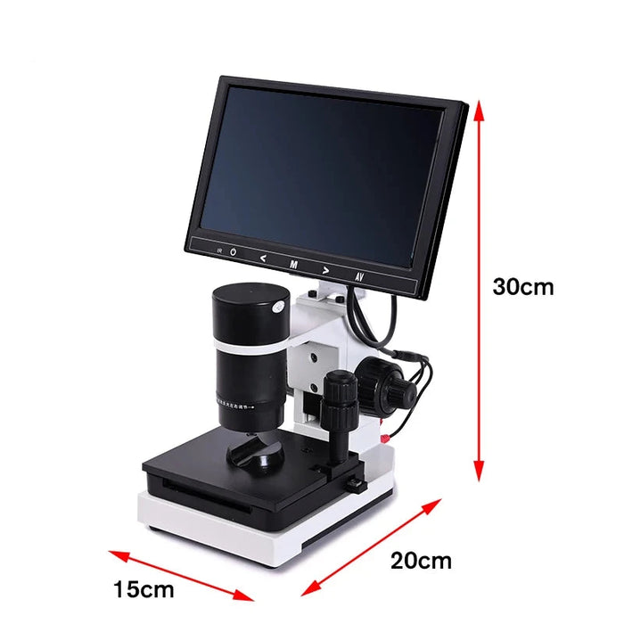 Microcirculation Inspection Microscope – Monocular Capillary Microscope with USB and 7" or 9" LCD Display