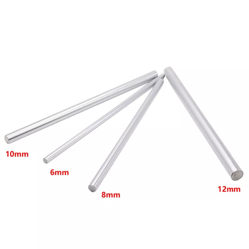 2 uds varilla lineal 8mm 8x300mm 400mm 450mm 500mm 600mm 700mm 800mm 