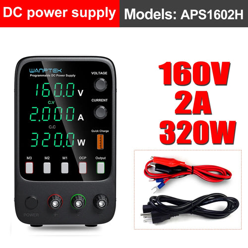 Adjustable DC Power Supply 30V 10A to 160V 2A