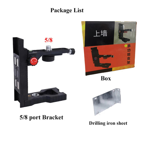 Level Bracket Laser Level Bracket with Super Strong Magnetic Mounting for Universal ...