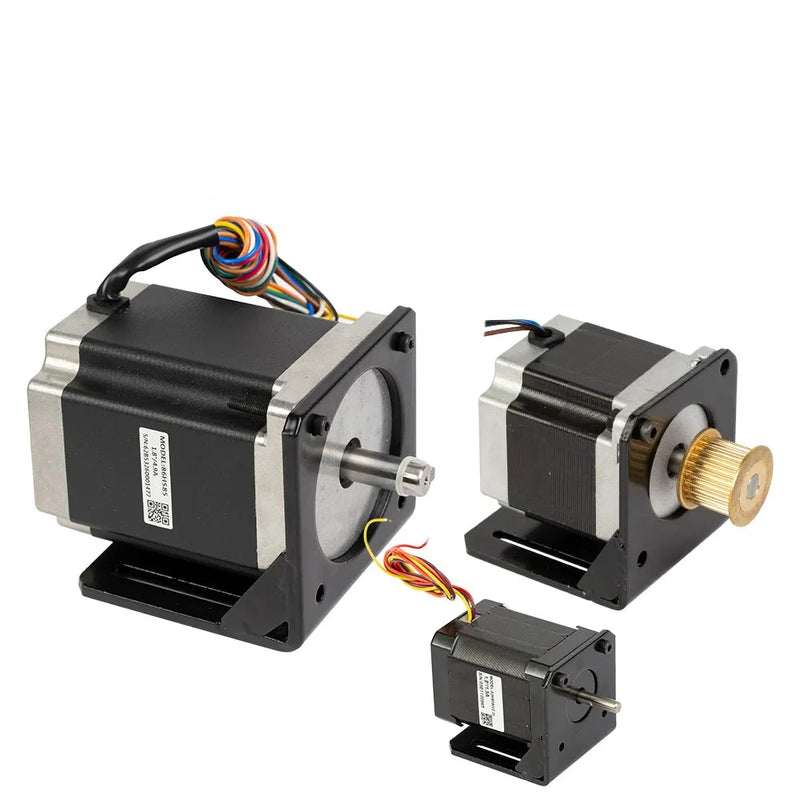 Base de motor Cloudray para motor paso a paso NEMA17 NEMA23 NEMA34 de aluminio 