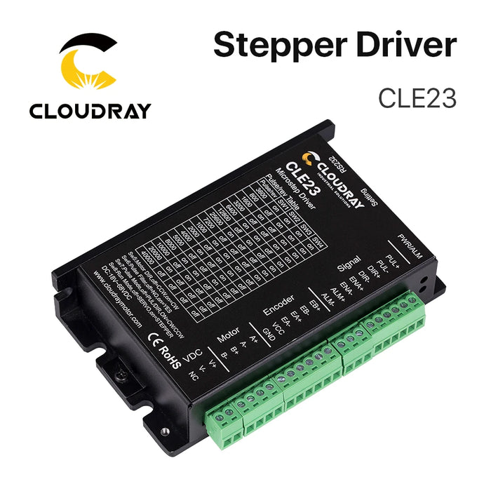 Cloudray Nema 23 Digital Closed Loop Stepper Motor Driver