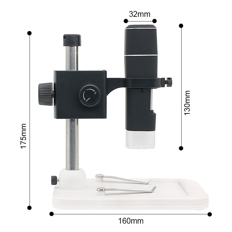 Microscopio electrónico inalámbrico 1000X WIFI Digital 