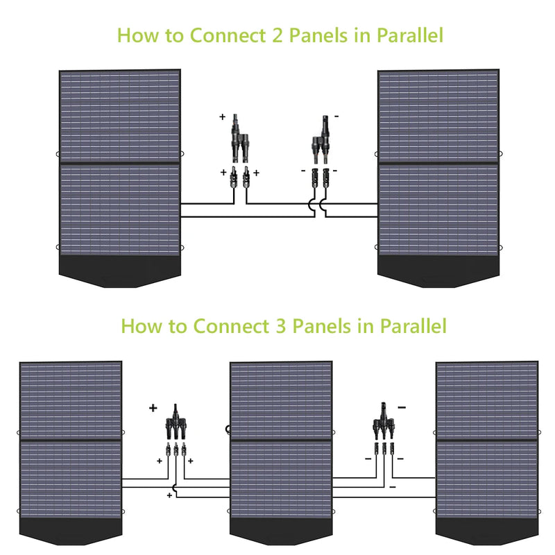 Foldable Solar Panel 60W 100W 140W 200W – Portable Monocrystalline Solar Charger for Power Station & RV