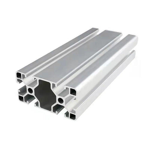 4080 Estándar europeo de perfil de aluminio de grano negro/plata/roble 