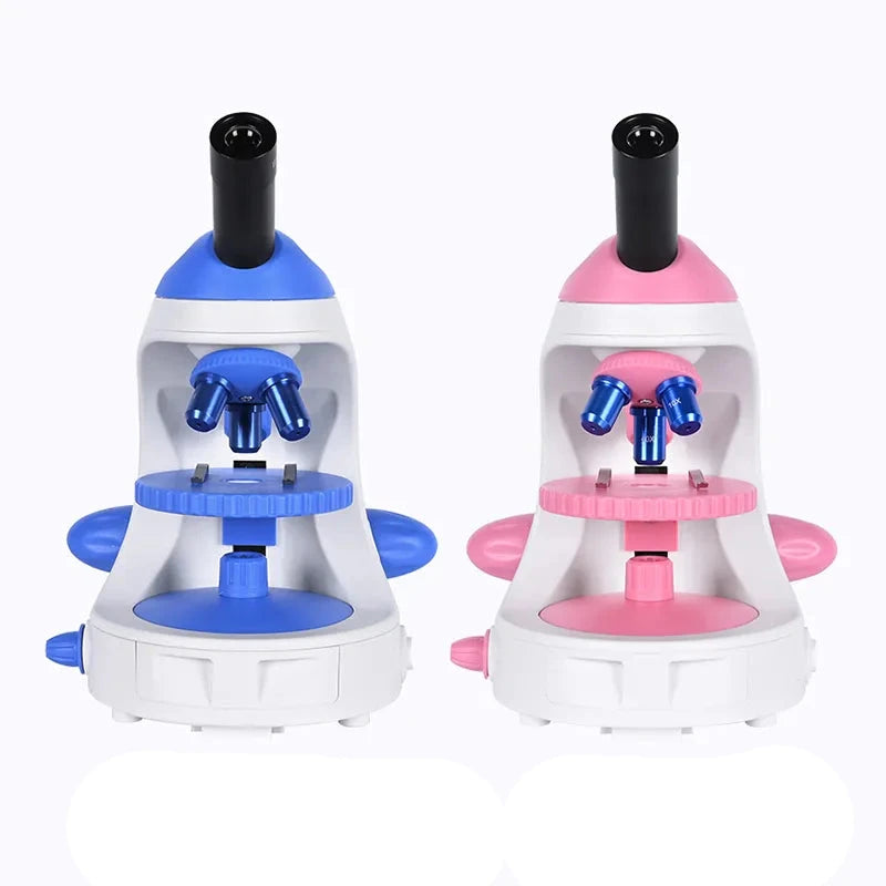 Microscopio biológico monocular HD Zoom 1600X Laboratorio Lad estudiante 