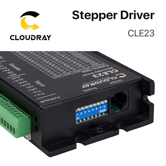 Cloudray Nema 23 Digital Closed Loop Stepper Motor Driver