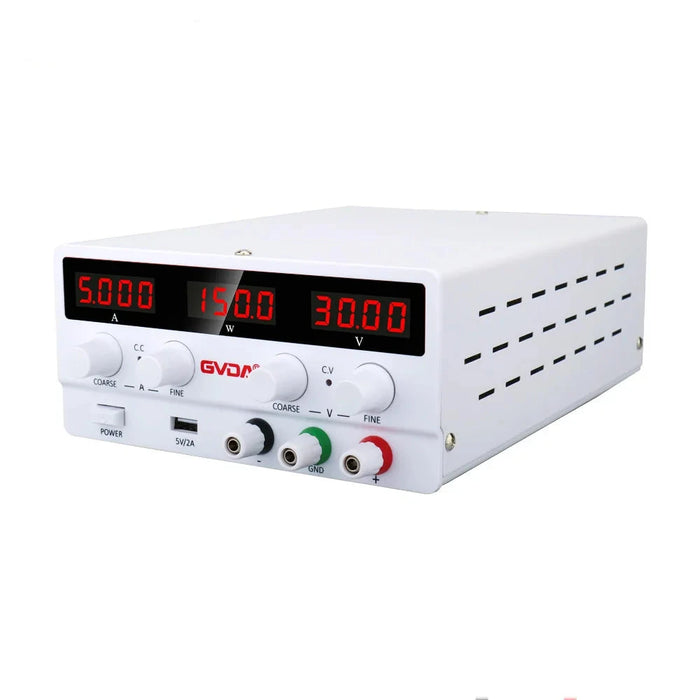 GVDA USB DC Voltage Regulated Lab Power Supply 60V 5A/30V 10A