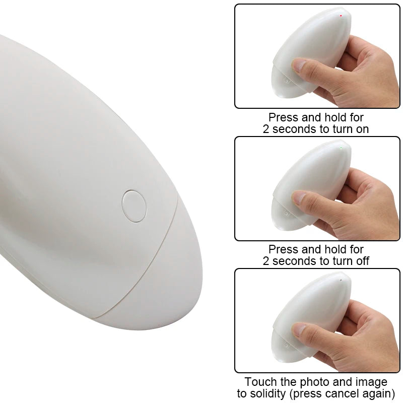 Detector elegante del cuero cabelludo/de la piel del cabello del microscopio inalámbrico de Digitaces WIFI de 3MP 