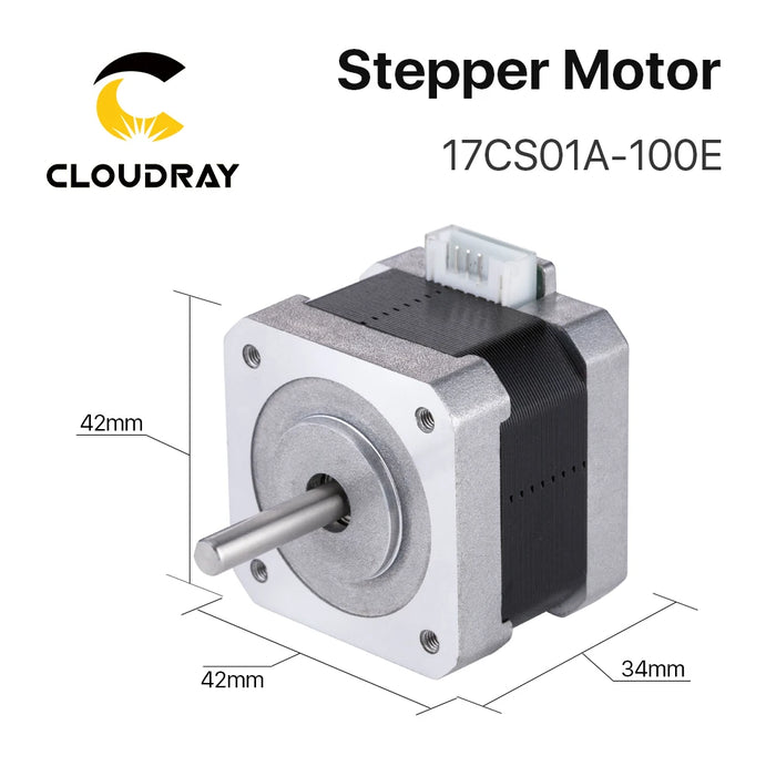 Nema 17 Stepper Motor - 42mm 2-Phase, 15Ncm, 1A with DuPont Connector