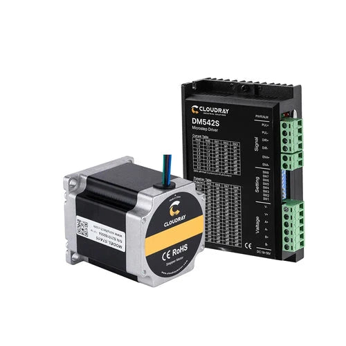 Kit de controlador de motor paso a paso Cloudray Nema 23, bucle abierto, 1,5 Nm, 2,8 A 