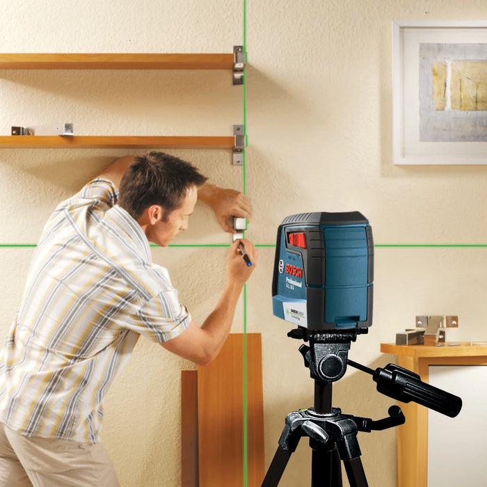 Bosch GLL30G Laser Level with High-Precision Green Light