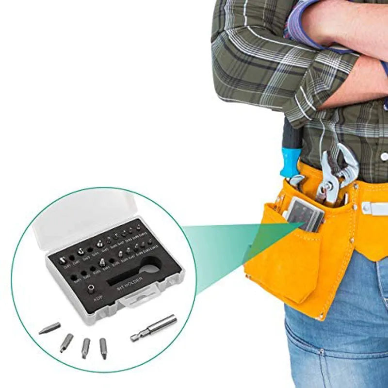 Juego de brocas extractoras de tornillos dañados, 22 Uds., Extractor de tornillos pelados