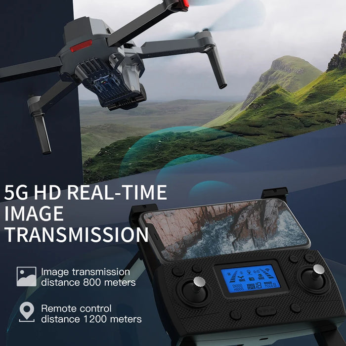 SG907 MAX Drone with 4K Camera, 3-Axis Gimbal, and GPS Navigation