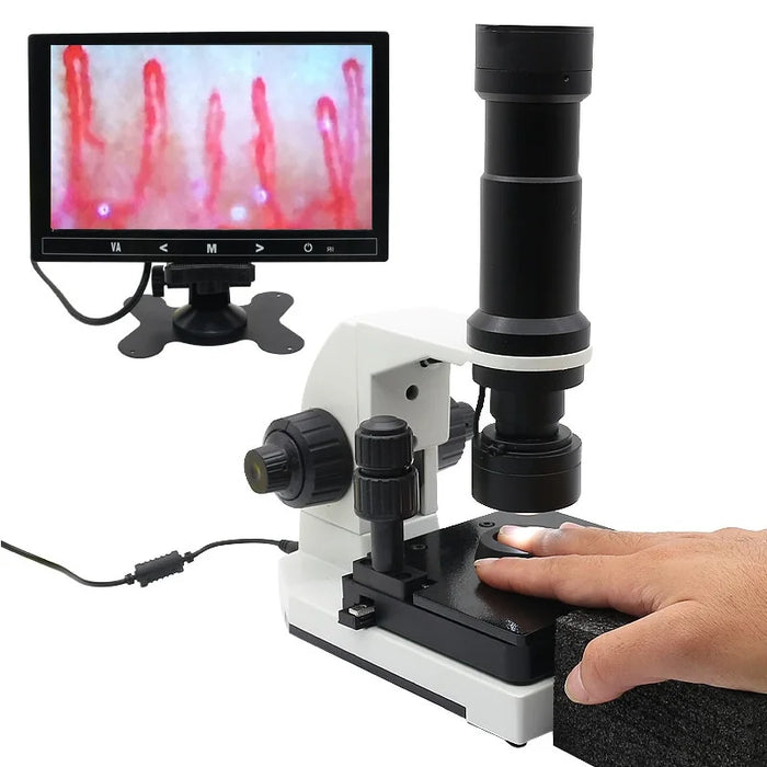 400X HD Color Digital Nailfold Capillary Microcirculation Microscope