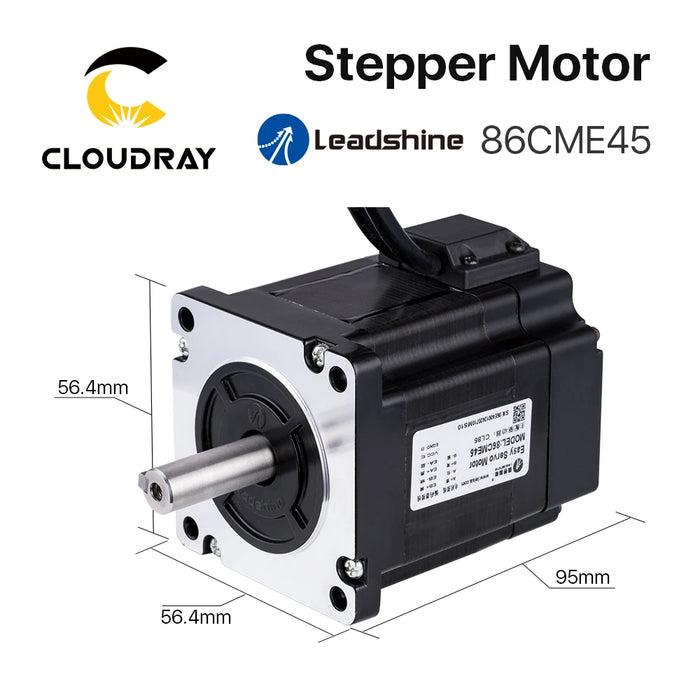 Leadshine Nema 34 4.6N.m Closed-Loop Stepper Motor with Encoder – CL86H