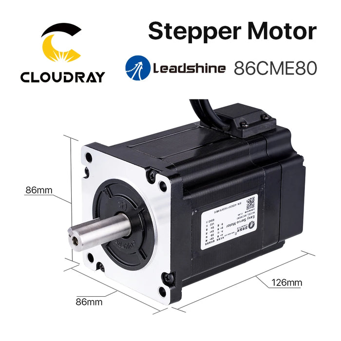 Leadshine Nema 34 8.0N.m Closed-Loop Stepper Motor with Encoder – CL86H