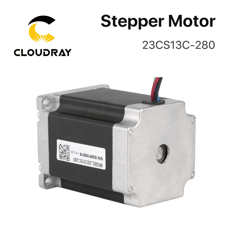 Motor paso a paso Nema 23, 64 mm, 2 fases, 1,3 Nm, 2,8 A, 4 conductores 