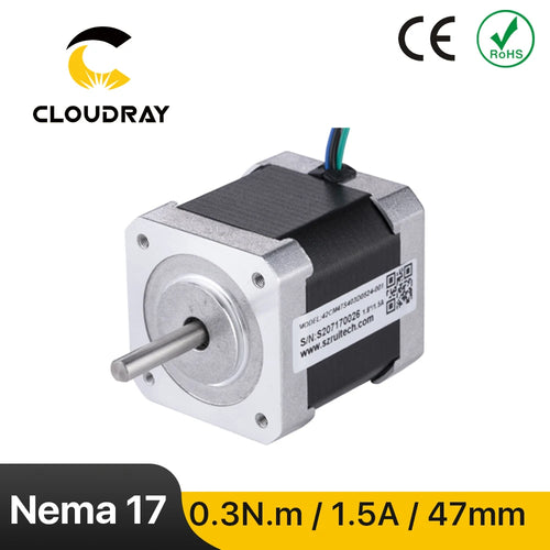 Nema 17 Stepper Motor - 42mm, 30Ncm, 1.5A, 2-Phase, 4-Lead