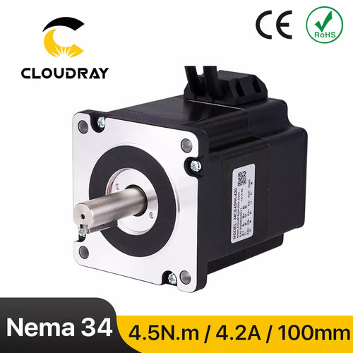 Cloudray Nema 34 Closed Loop Stepper Servo Motor with 4.5N.m Torque - 4.2A