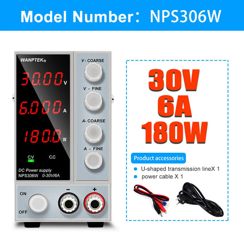 NPS-W Series DC Power Supply – High Precision and Versatility in One Compact Device