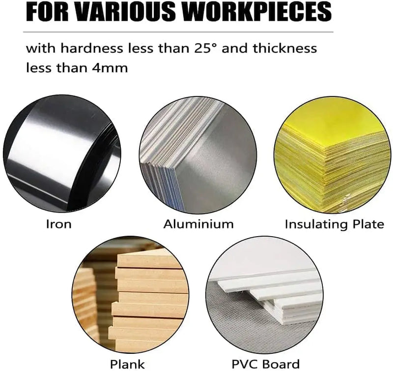 Juego de brocas escalonadas de cobalto HSS, 3 uds., 4-32mm, nitrógeno, acero de alta velocidad