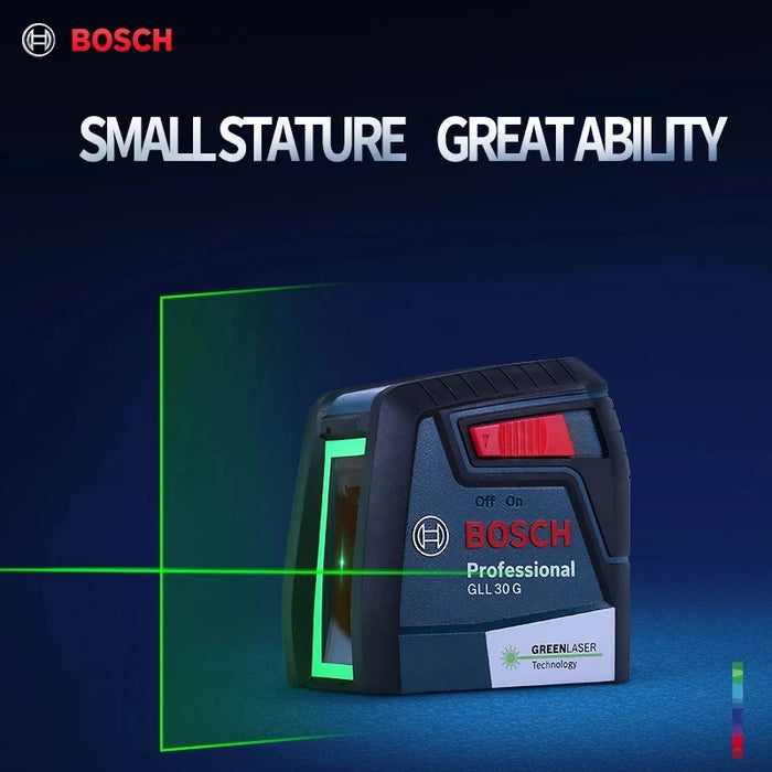 Bosch GLL30G High Precision Two-Line Green Laser Level