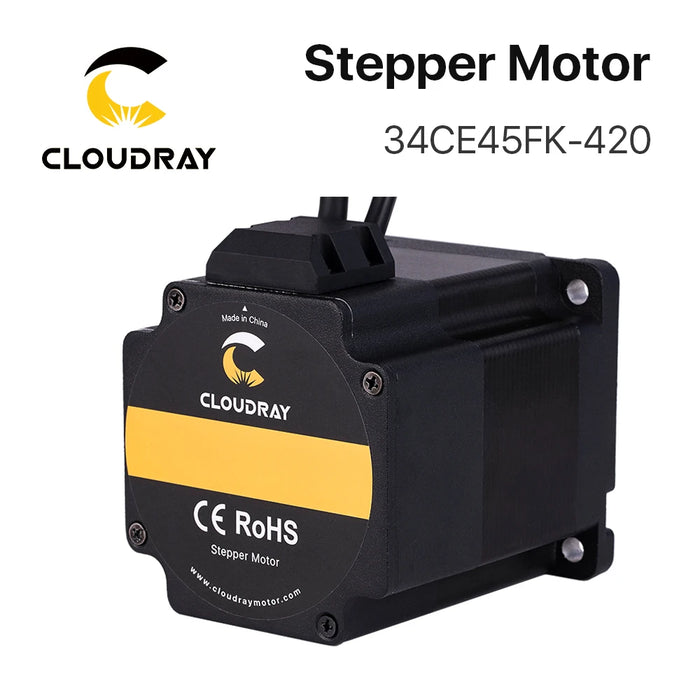 Cloudray Nema 34 Closed Loop Stepper Servo Motor with 4.5N.m Torque - 4.2A