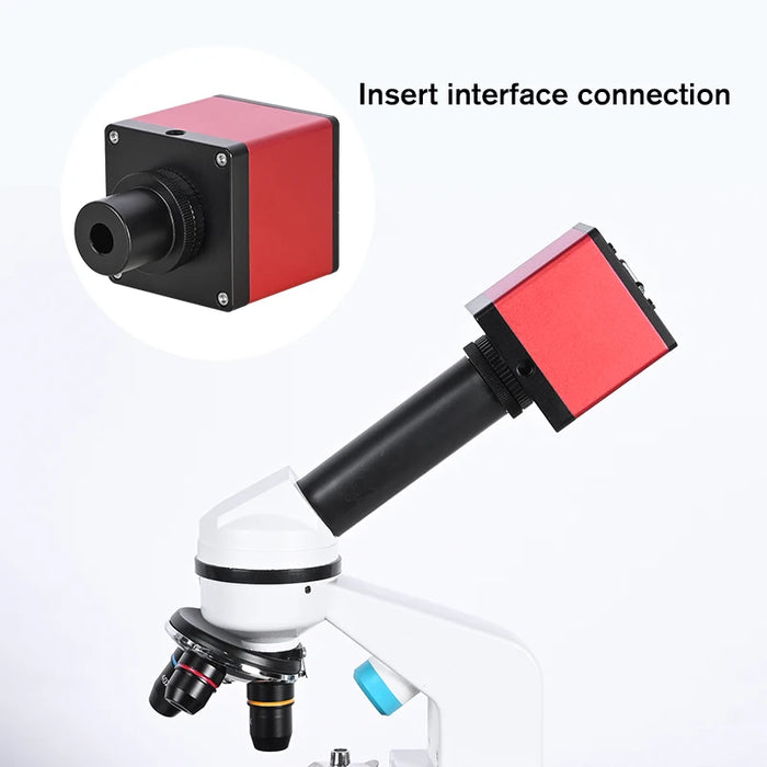 HD Electronic Digital Camera CCD with Remote Control – HDMI/VGA Interface for Stereo Biological Microscope OSL-809