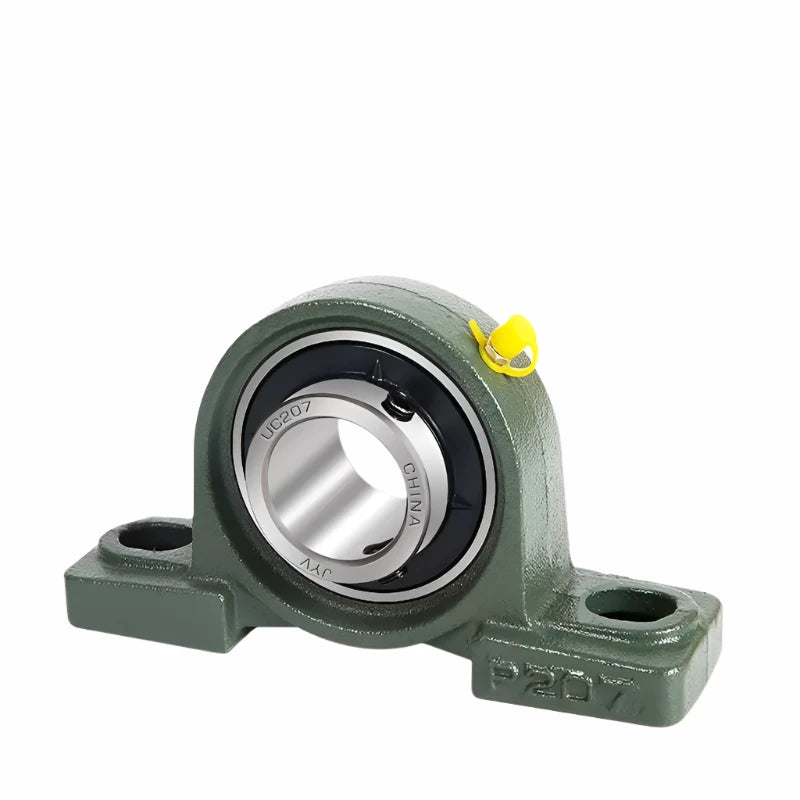 Rodamientos con alojamiento de calidad JYV Rodamiento de asiento vertical con correa esférica exterior 