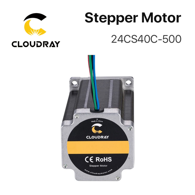 Motor paso a paso Nema 24 bifásico 60 mm 0,4 Nm 5 A Motor paso a paso de 4 conductores 