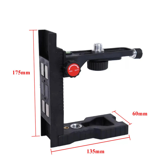 Laser Level Bracket with Super Strong Magnetic Mounting for Universal Laser Levels