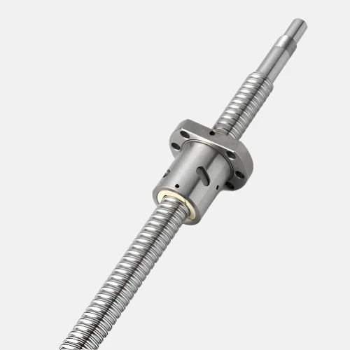 C5 Precision SFU1204 Ball Screw with 1204 Flange &amp; Single Ball Nut - Length 250mm to 1500mm