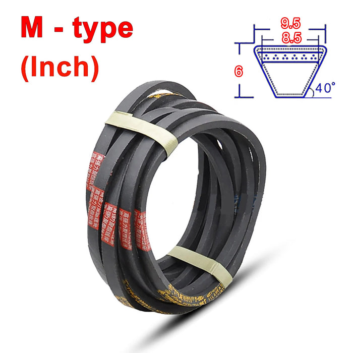 M Type Triangle Belt – Various Sizes (38 to 48 Inches)