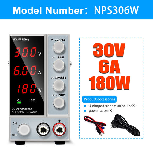 NPS-W Series DC Power Supply – High Precision and Versatility in One Compact Device