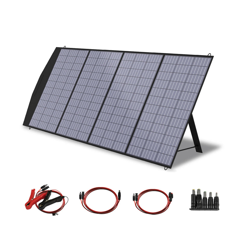 Foldable Solar Panel 60W 100W 140W 200W – Portable Monocrystalline Solar Charger for Power Station & RV