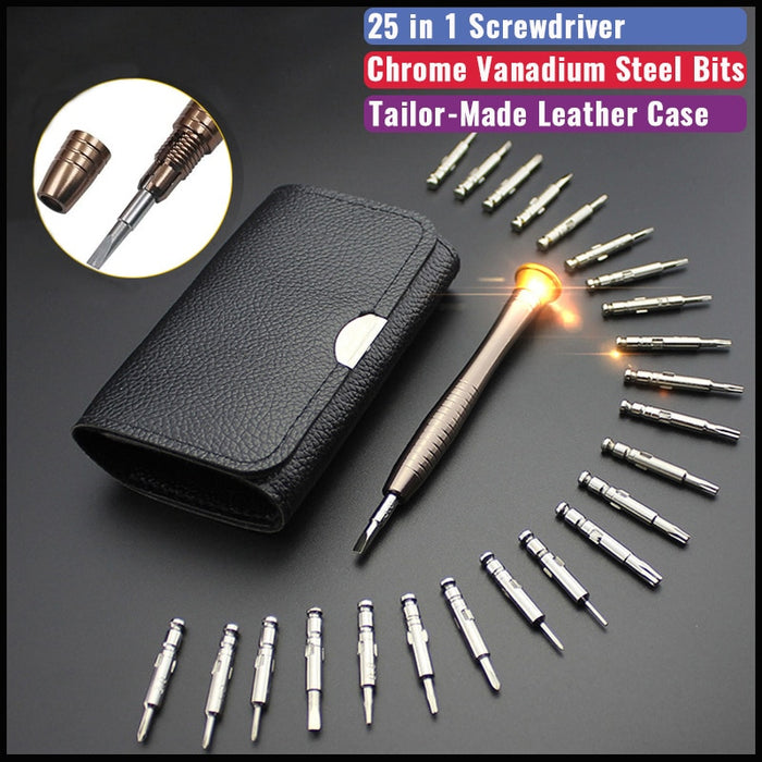 Mini Precision Screwdriver Set 25 In 1 Electronic Torx Screwdriver