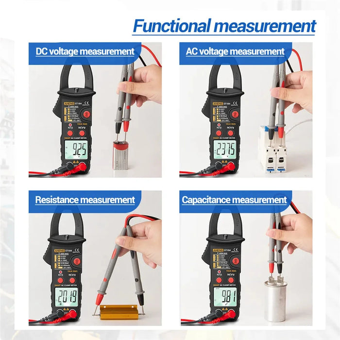 ST184 6000 Counts Digital Professional Clamp Multimeter