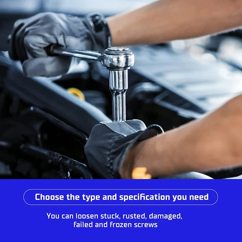 34/29 Pieces Torx Bit Socket and E-Torx Star Socket Set 1/4" 3/8" 1/2"