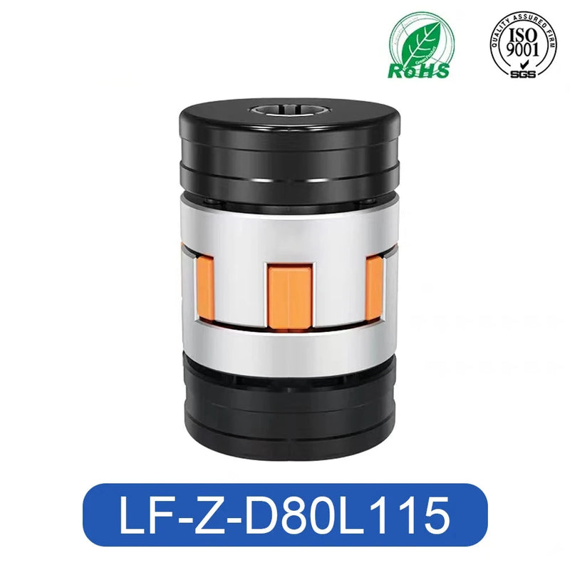 LF-Z D80L115 High Torque Shaft Coupler – 4-Jaw Locking Assembly with Expansion Sleeve